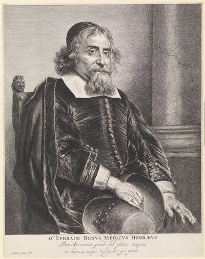 Ephraim Bonus (1599-1665) av Jan Lievens