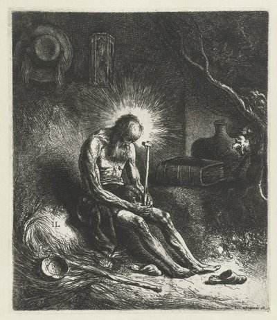 Sankt Jerome av Jan Lievens