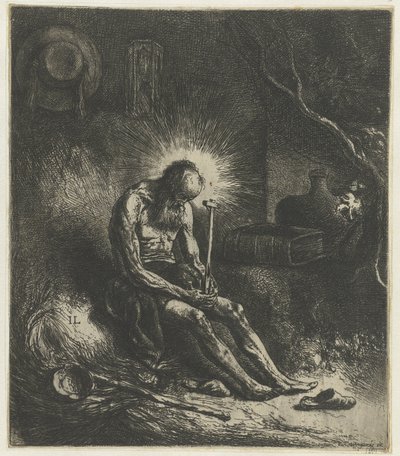 Sankt Jerome av Jan Lievens