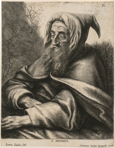 Sankt Antonius av Jan Lievens