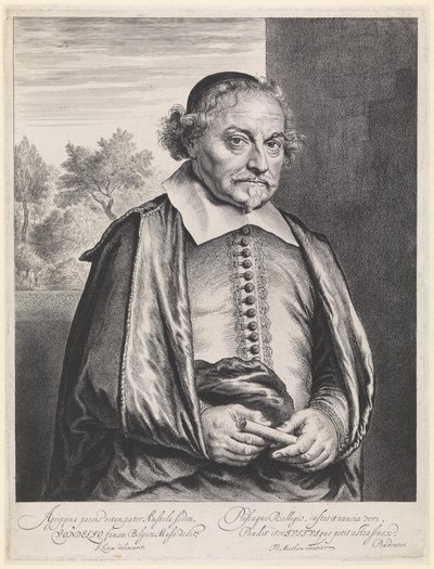 Joost van den Vondel av Jan Lievens