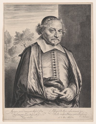 Joost van den Vondel, 1600-talet. av Jan Lievens
