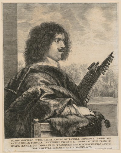 Porträtt av Jacques Gaultier (Gouter) av Jan Lievens