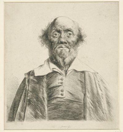 Porträtt av en gammal man av Jan Lievens
