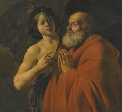 Sankt Peter frigiven från fängelse av Jan Lievens