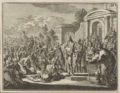 Kristus botar de sjuka av Jan Luyken