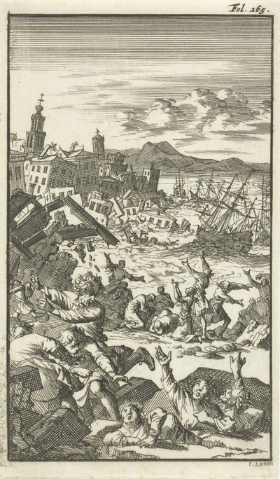 Jordbävningen av Jan Luyken
