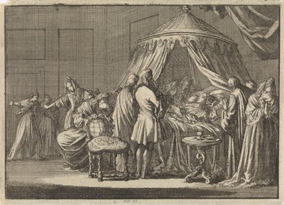 Mary II Stuart, drottning av England, död 1695 av Jan Luyken