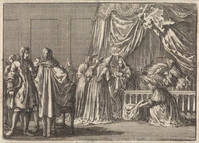 Födelse av sonen till kung James II av England, 1688 av Jan Luyken