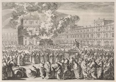 Invigningen av Salomos tempel av Jan Luyken