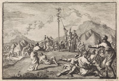 Etablering av kopparslangen av Jan Luyken