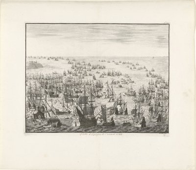 Den spanska armadans förlisning 1588, ca. 1680 av Jan Luyken