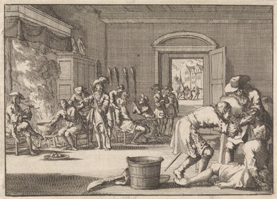 Förföljelse av de reformerta i Frankrike, 1685 av Jan Luyken