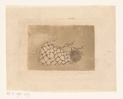 Mus, skal och tistel av Jan Mankes (signed by artist)