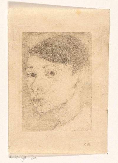 Självporträtt av Jan Mankes