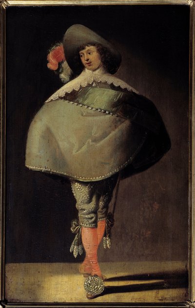 En ung gentleman. Målning av Jan Martszen de Jonge (1609 - 1647) av Jan Martszen de Jonge