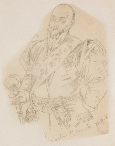 Byst av Wacław Rzewuski, stor kronhetman av Jan Matejko