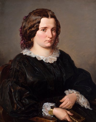Porträtt av Maria Maurizio av Jan Matejko