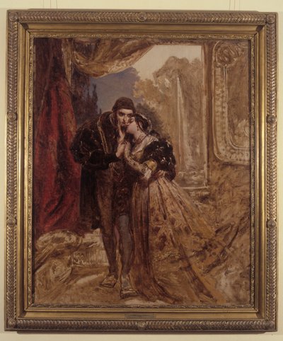Sigismund August och Barbara Radziwiłł av Jan Matejko