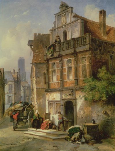 Inflyttning, 1837 av Jan Michiel Ruyten