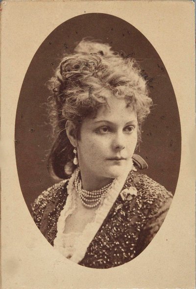 Porträtt av pianisten och kompositören Sophie Menter 1846-1918, 1893. av Jan Mieczkowski
