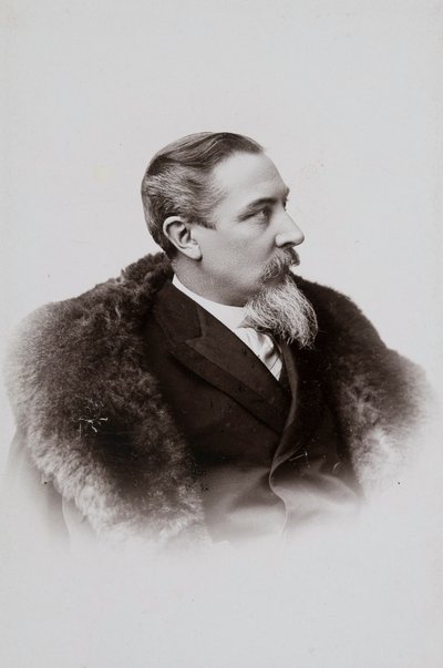 Porträtt av målaren Henryk Siemiradzki 1843-1902, 1893. av Jan Mieczkowski
