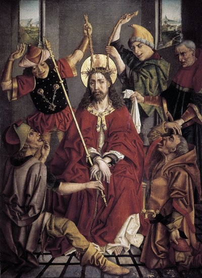 Ecce Homo. 1:a hälften av 1500-talet (olja på trä) av Jan Mostaert