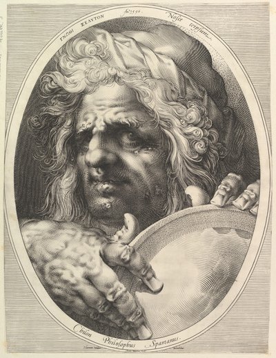 Chilon, lagstiftare och filosof i Sparta, ca. 1615. av Jan Muller