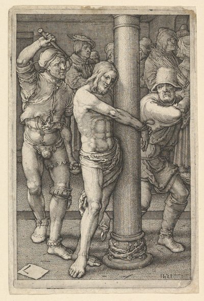 The Flaggelation copy.n.d. av Jan Muller