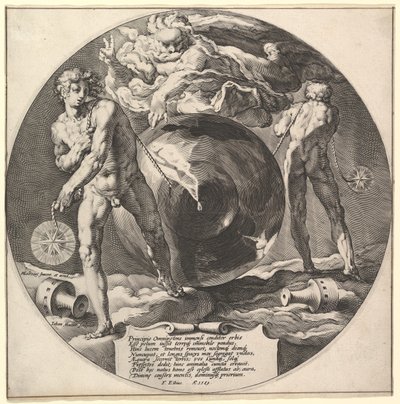 Titel: Creation of the World, ca. 1592. av Jan Muller