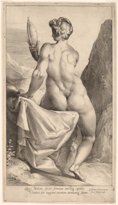 Försiktighet av Jan Muller, after Adriaen de Vries