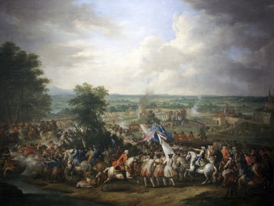 Slaget vid Guastalla (2) av Jan Peeter Verdussen