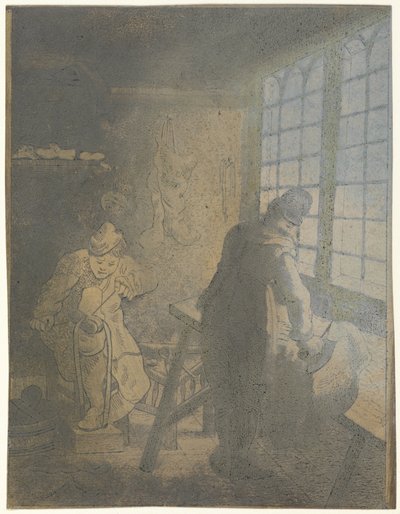 skomakare av Jan Ruyscher (attributed to)