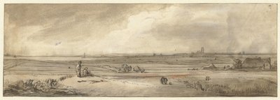 Vy över Naarden, sett från Muiderberg av Jan Ruyscher