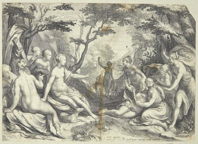 Diana och Callisto av Jan Saenredam