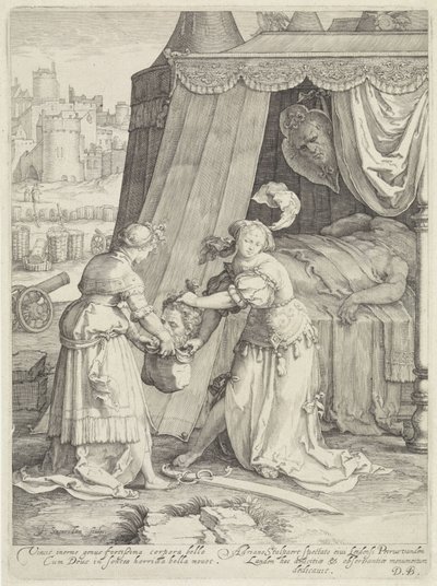 Judith med huvudet av Holofernes av Jan Saenredam