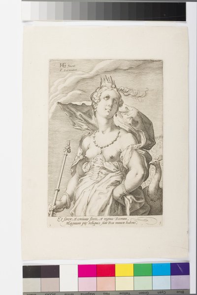 Juno (gravyr) av Jan Saenredam