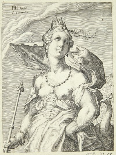 Juno av Jan Saenredam