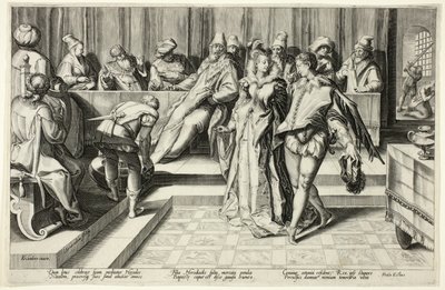 Salome dansar före Herodes av Jan Saenredam