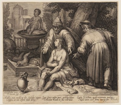 Susanna och de äldre av Jan Saenredam
