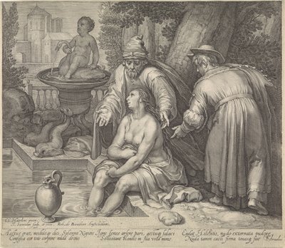 Susanna och de äldre av Jan Saenredam