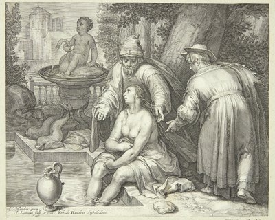 Susanna och de äldre av Jan Saenredam