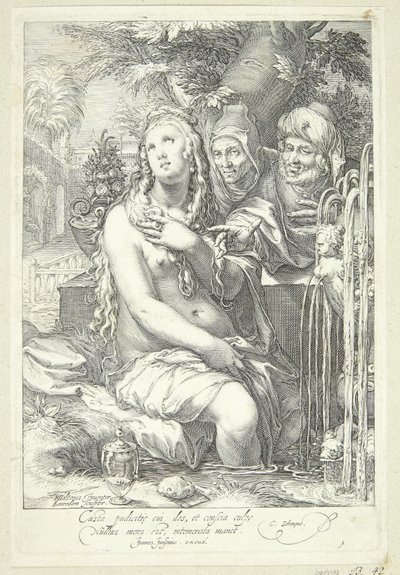 Susanna och de äldre av Jan Saenredam