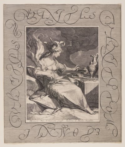 Vanitas Vanitatum et Omnia Vanitas av Jan Saenredam