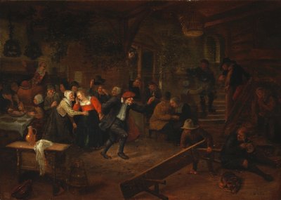 En bröllopsfestmåltid av Jan Steen