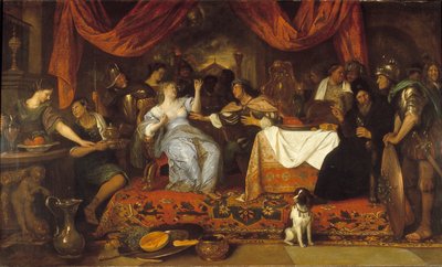 Antonius och Kleopatra av Jan Steen