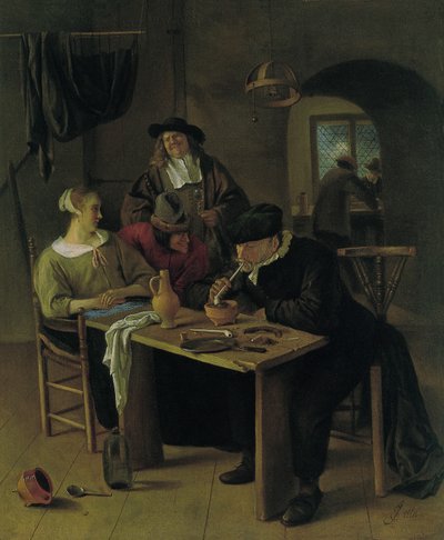 Tavernans scen av Jan Steen