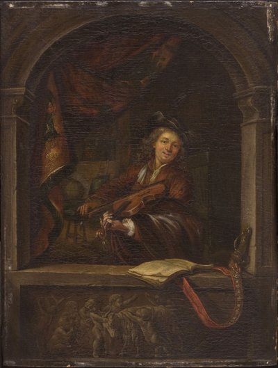 Violinist av Jan Steen