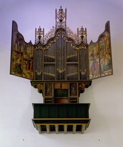 Målad orgel, 1526 av Jan Swart Van Groningen