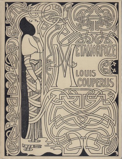 Omslagsdesign Metamorfoze av Louis Couperus, 1897. av Jan Toorop